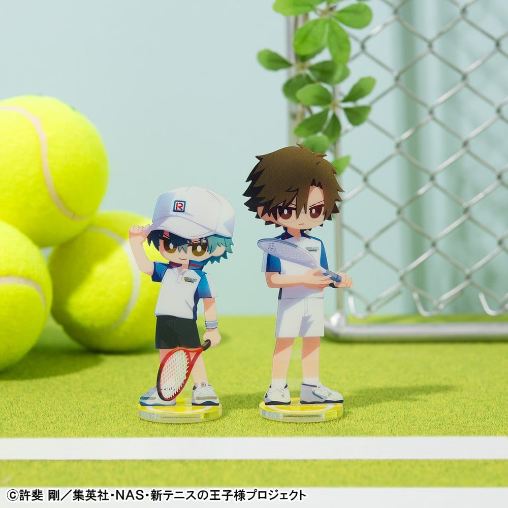 The New Prince of Tennis Irusta Mini Figurer Vol.1 8 cm Blind Box, Display (6 stycken)