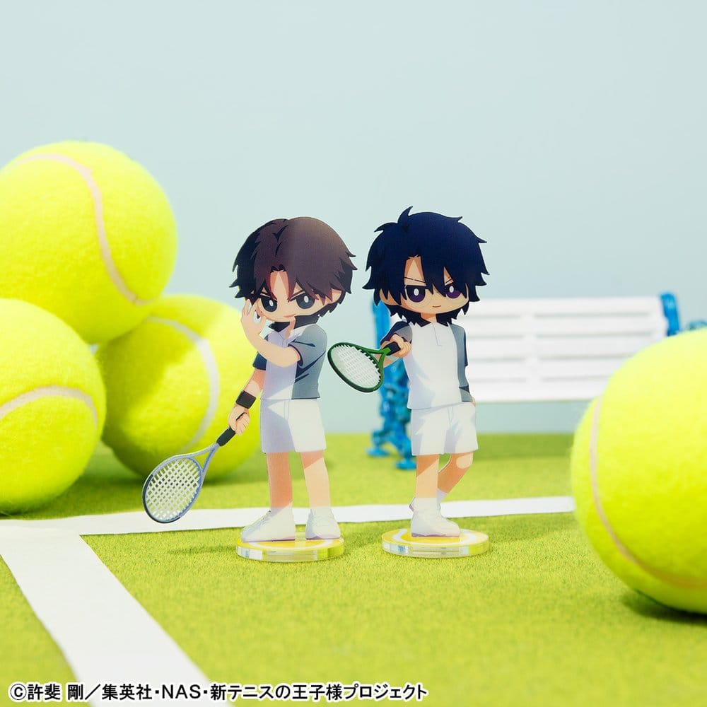 The New Prince of Tennis Irusta Mini Figurer Vol.1 8 cm Blind Box, Display (6 stycken)