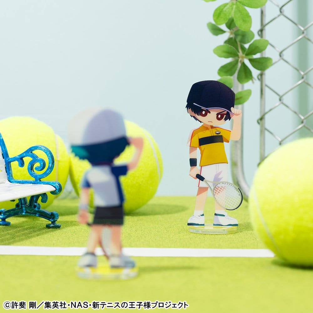 The New Prince of Tennis Irusta Mini Figurer Vol.1 8 cm Blind Box, Display (6 stycken)
