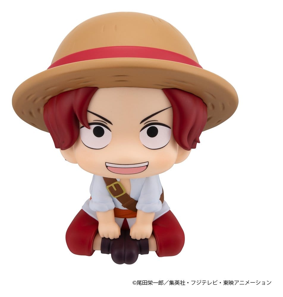 One Piece Look Up PVC-figurer 2-pack Shanks & Buggy Barndomsutgåva 11 cm (med present)