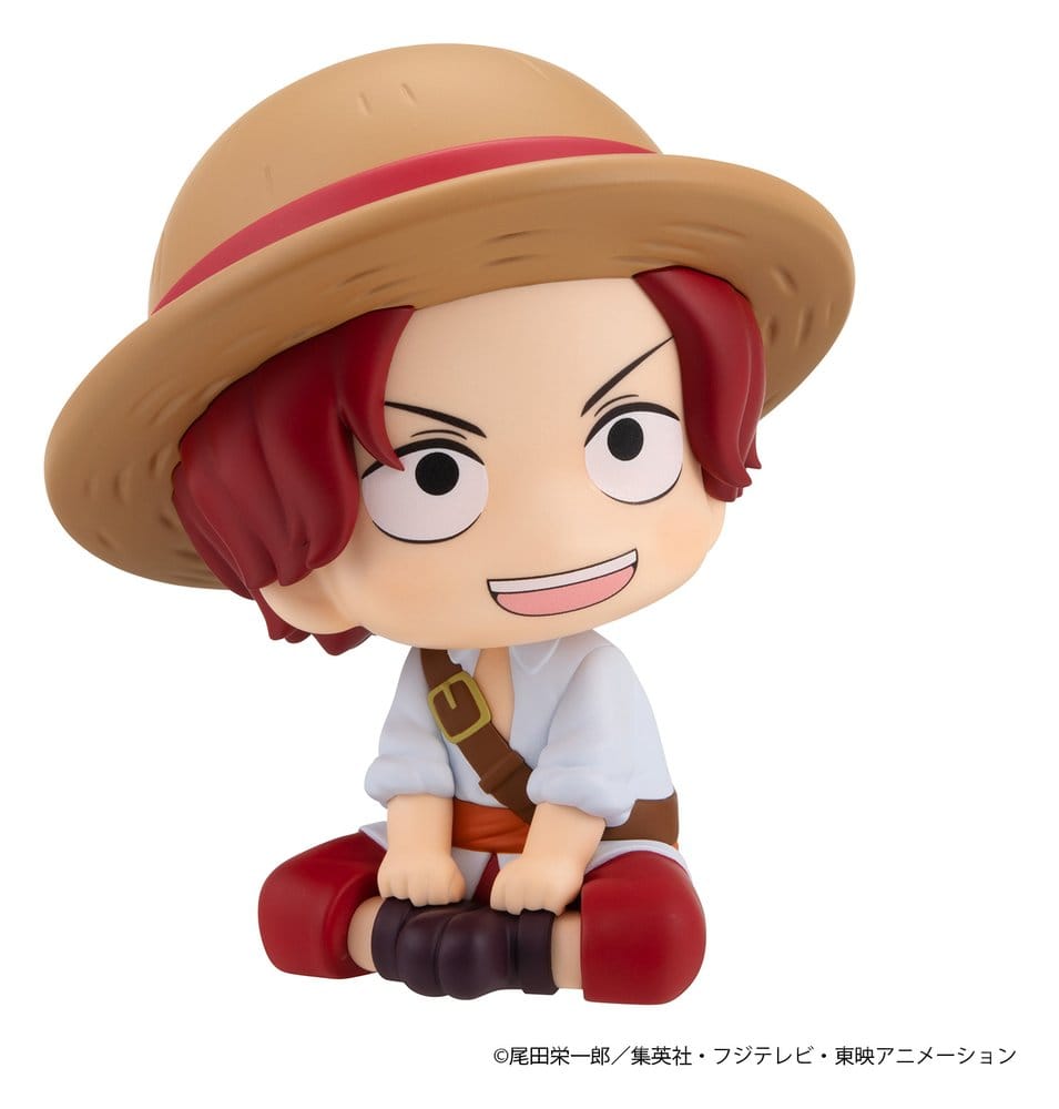 One Piece Look Up PVC-figurer 2-pack Shanks & Buggy Barndomsutgåva 11 cm (med present)