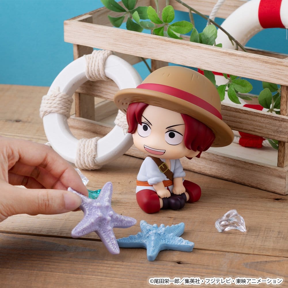 One Piece Look Up PVC-figurer 2-pack Shanks & Buggy Barndomsutgåva 11 cm (med present)