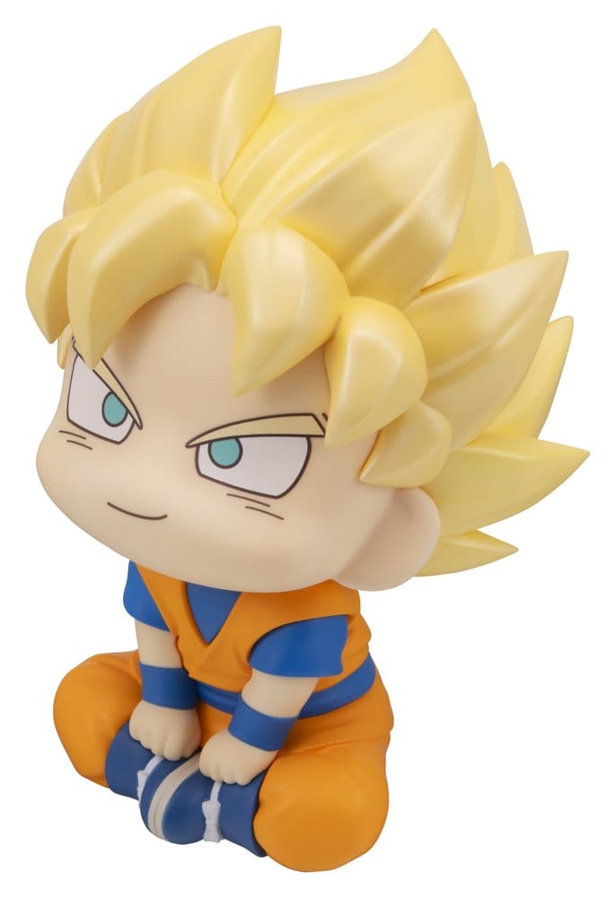 Dragon Ball DAIMA Look Up PVC-figurer 2-pack Super Saiyan Son Goku (mini) & Super Saiyan Vegeta (mini) 11 cm (med gåva)