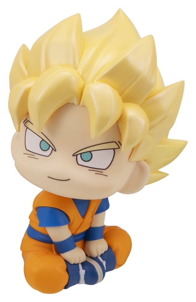 Dragon Ball DAIMA Look Up PVC-figurer 2-pack Super Saiyan Son Goku (mini) & Super Saiyan Vegeta (mini) 11 cm (med gåva)