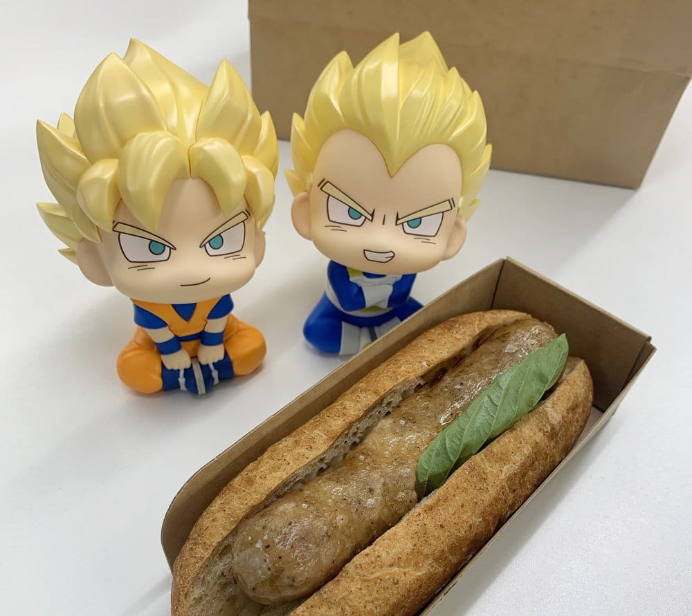 Dragon Ball DAIMA Look Up PVC-figurer 2-pack Super Saiyan Son Goku (mini) & Super Saiyan Vegeta (mini) 11 cm (med gåva)