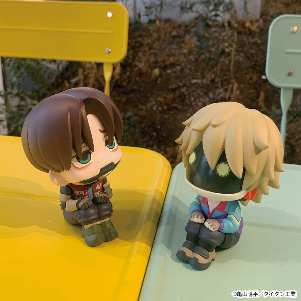 Milky Subway Galaktiska Expressen Look Up PVC-figurer 2-pack Kurt & Max 11 cm (med present)