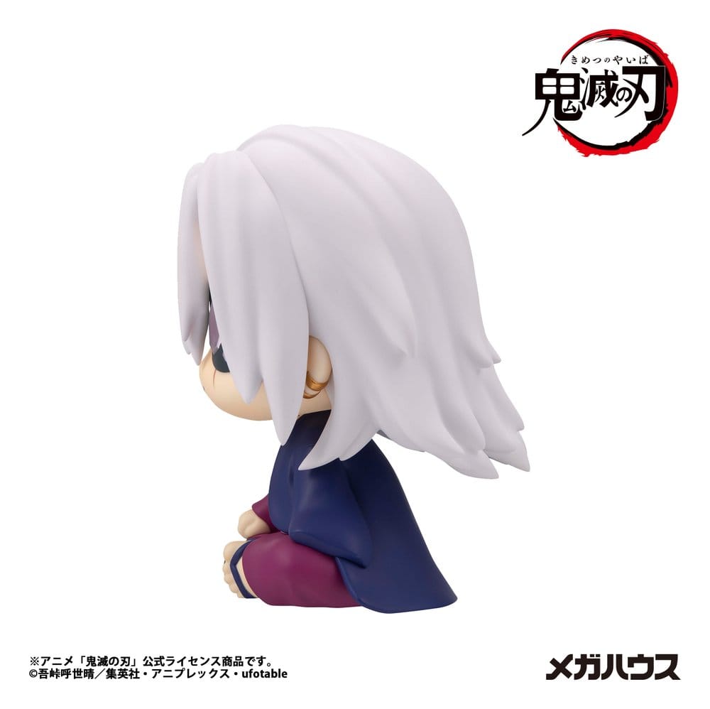 Demon Slayer: Kimetsu no Yaiba Uppåtblickande PVC-figur Tengen Uzui Före detta Otobashira version, 11 cm (med gåva)