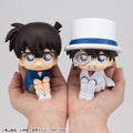 Detective Conan Look Up PVC-figurer 2-pack med Conan Edogawa & Kid the Phantom Thief, cirka 11 cm (med gåva)