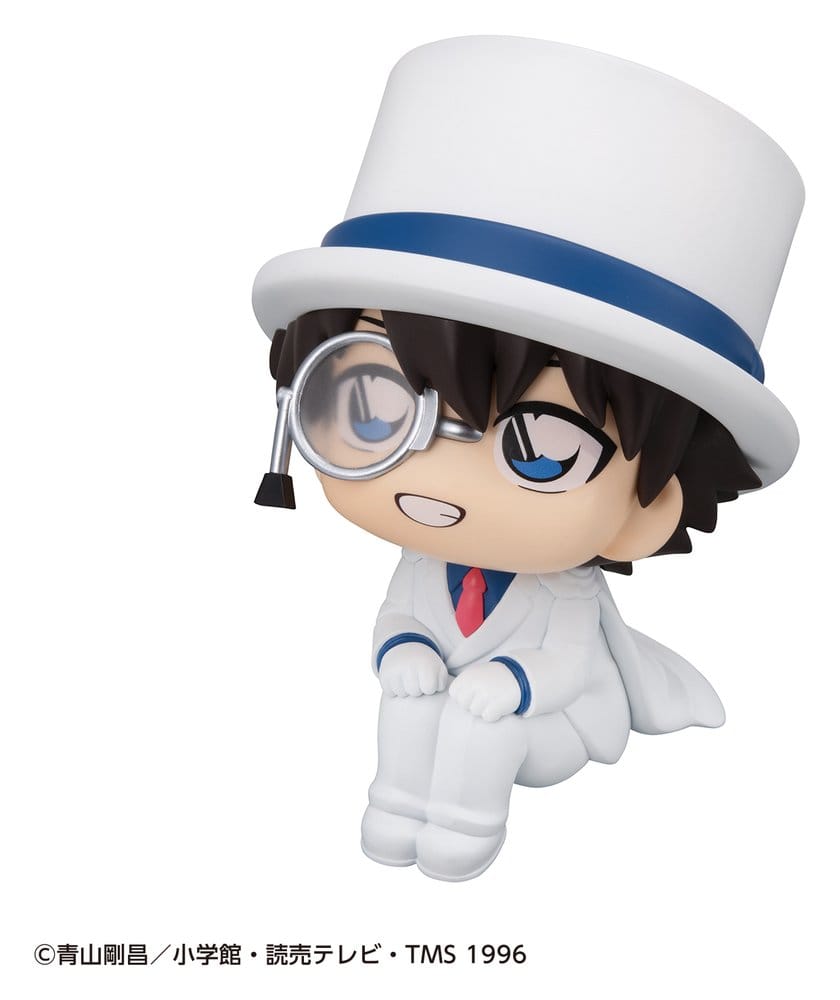 Detective Conan Look Up PVC-figurer 2-pack med Conan Edogawa & Kid the Phantom Thief, cirka 11 cm (med gåva)