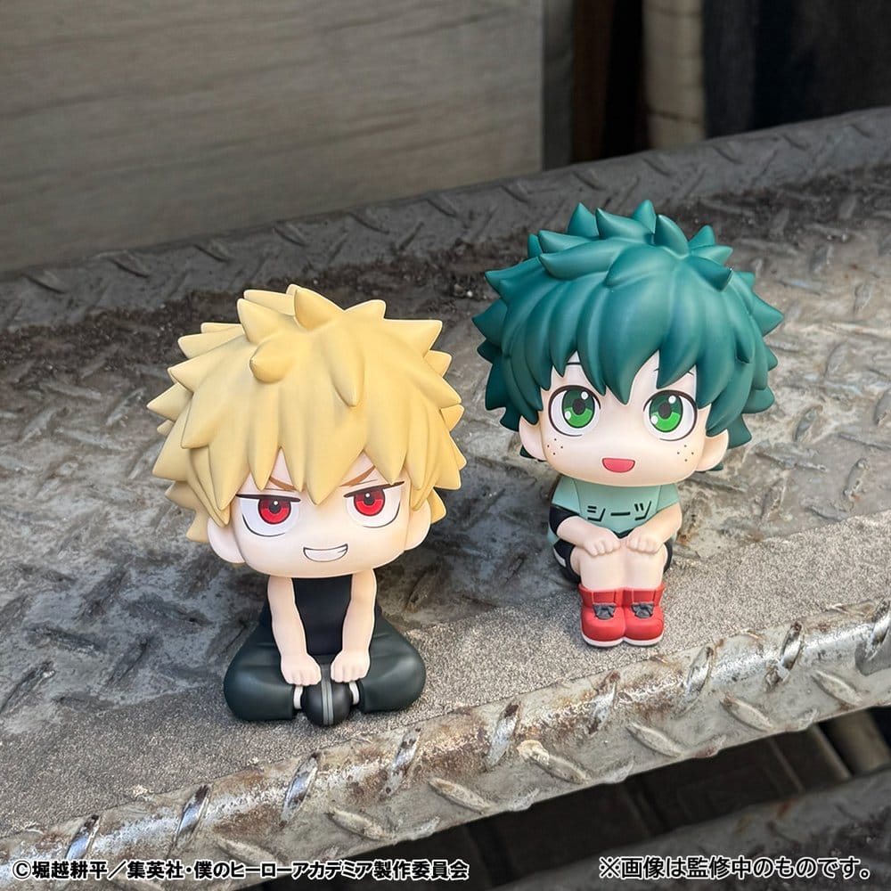 My Hero Academia Look Up PVC-figurer 2-pack Izuku Midoriya och Katsuki Bakugo Casual Look Ver. 11 cm (med gåva)