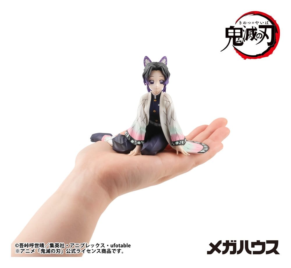 Demon Slayer: Kimetsu no Yaiba G.E.M. Series PVC-figur Shinobu-san 11 cm Palm Size (återutgåva)