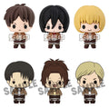 Attack on Titan Chokorin Collection Mini-figurer 5 cm Blindbox Display (6 stycken)
