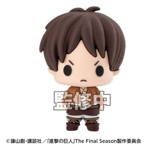 Attack on Titan Chokorin Collection Mini-figurer 5 cm Blindbox Display (6 stycken)