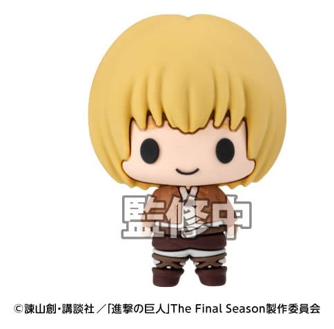 Attack on Titan Chokorin Collection Mini-figurer 5 cm Blindbox Display (6 stycken)