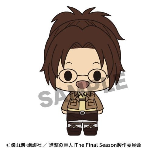 Attack on Titan Chokorin Collection Mini-figurer 5 cm Blindbox Display (6 stycken)