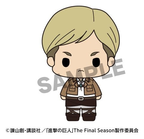 Attack on Titan Chokorin Collection Mini-figurer 5 cm Blindbox Display (6 stycken)