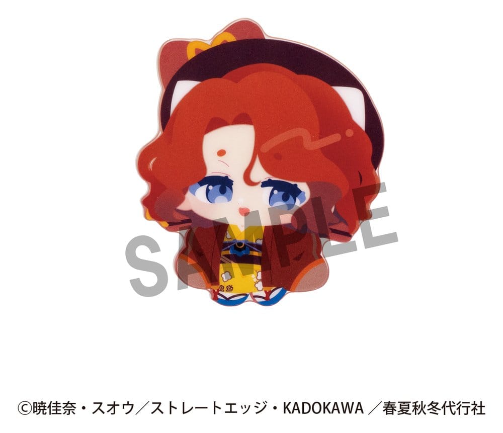 Agents of the Four Seasons Karakoro Klara Godisfigurer Dans av Våren Mini Figurer 6 cm Blind Box Display (8)