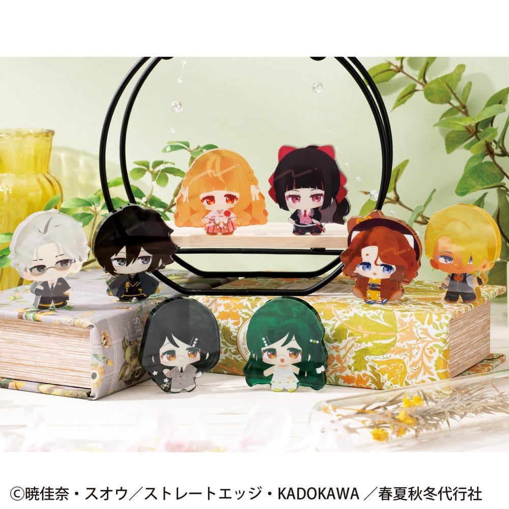 Agents of the Four Seasons Karakoro Klara Godisfigurer Dans av Våren Mini Figurer 6 cm Blind Box Display (8)