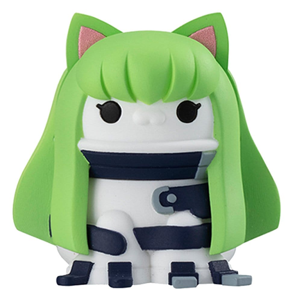 Code Geass: Lelouch of the Rebellion Mega Cat Project Mini Figurer Code Genyass 3 cm Blind Box Sortiment (8)