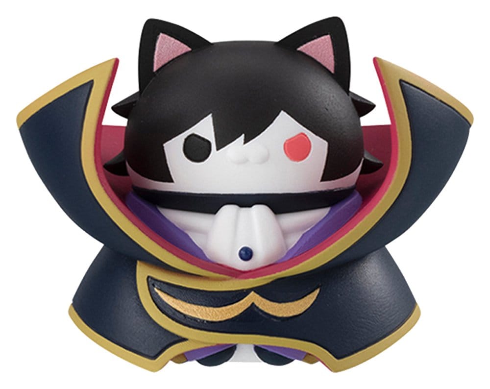 Code Geass: Lelouch of the Rebellion Mega Cat Project Mini Figurer Code Genyass 3 cm Blind Box Sortiment (8)