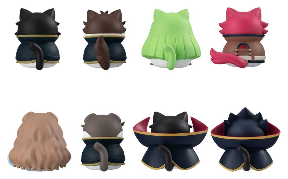 Code Geass: Lelouch of the Rebellion Mega Cat Project Mini Figurer Code Genyass 3 cm Blind Box Sortiment (8)