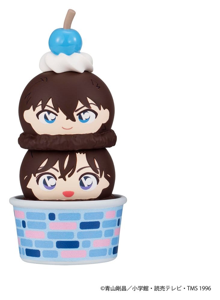 Detective Conan Tsumichen Stapla och Byt Minifigurer 8 cm Blind Box Sortiment (6)