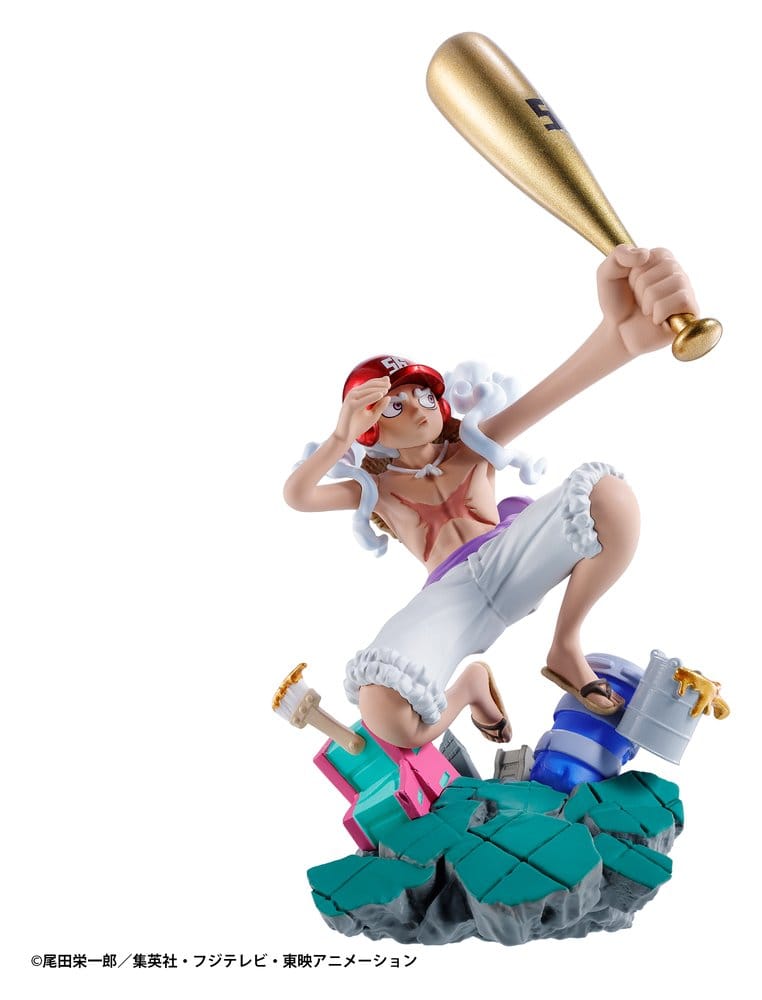 One Piece Petitrama-serien LOGBOX RE BIRTH Ver. Egghead 02 Mini-figurer 8 cm Blind Box Display (4)