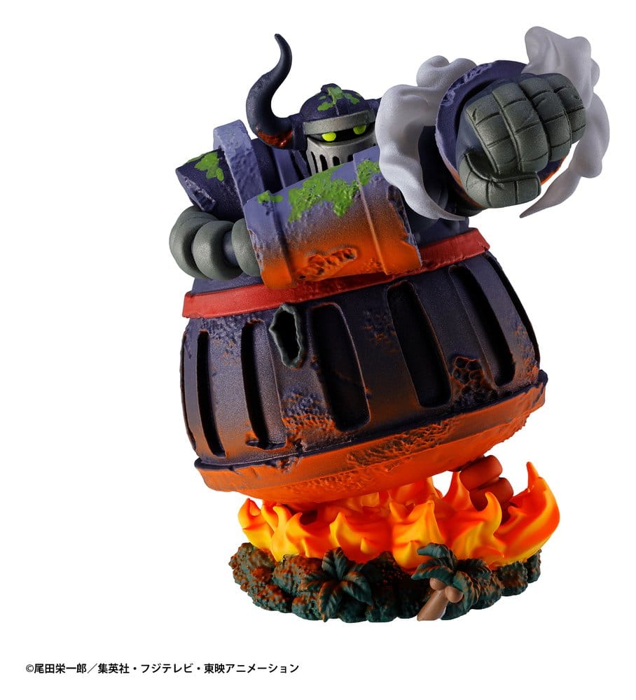One Piece Petitrama-serien LOGBOX RE BIRTH Ver. Egghead 02 Mini-figurer 8 cm Blind Box Display (4)