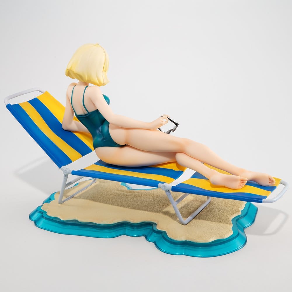 Mobile Suit Gundam GGG (Gundam Girls Generation) PVC-figur Sayla Mass i pausläge, cirka 19 cm (upprepad)