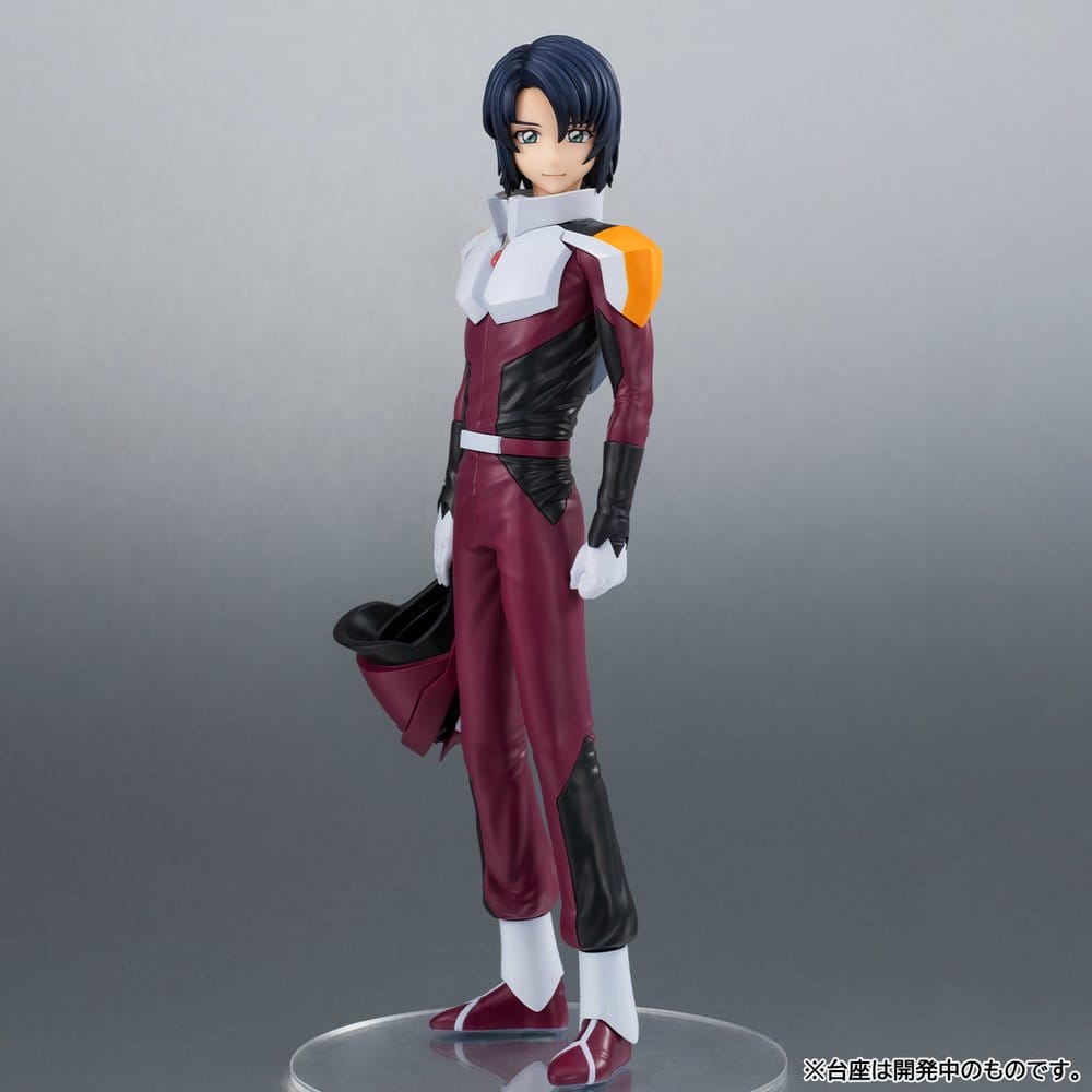 Mobile Suit Gundam SEED Lucrea Lite PVC-figur Athrun Zala Pilotdräkt Version, cirka 21 cm hög