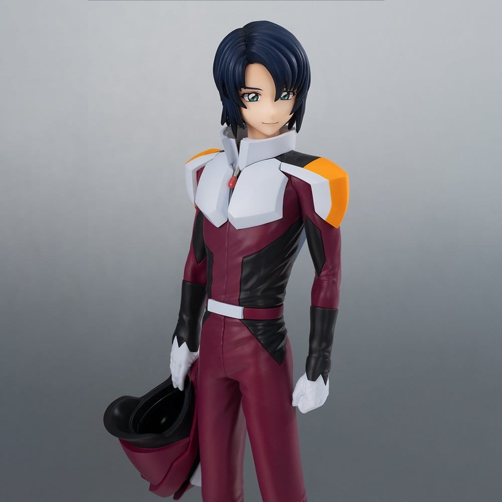 Mobile Suit Gundam SEED Lucrea Lite PVC-figur Athrun Zala Pilotdräkt Version, cirka 21 cm hög