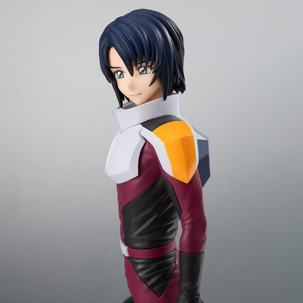 Mobile Suit Gundam SEED Lucrea Lite PVC-figur Athrun Zala Pilotdräkt Version, cirka 21 cm hög