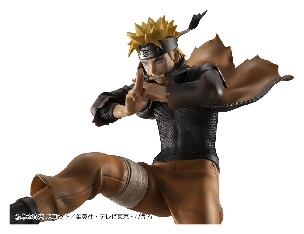 Naruto Shippuden G.E.M. series PVC-figur Naruto Uzumaki Great Ninja War Ver. 26 cm (Repeat)