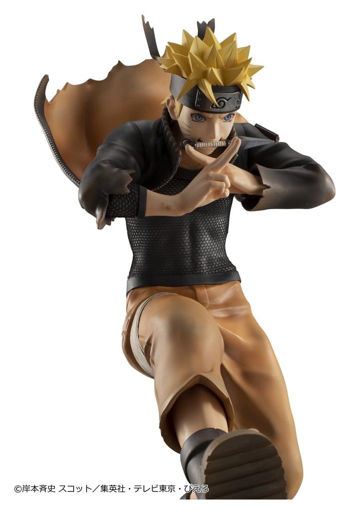 Naruto Shippuden G.E.M. series PVC-figur Naruto Uzumaki Great Ninja War Ver. 26 cm (Repeat)