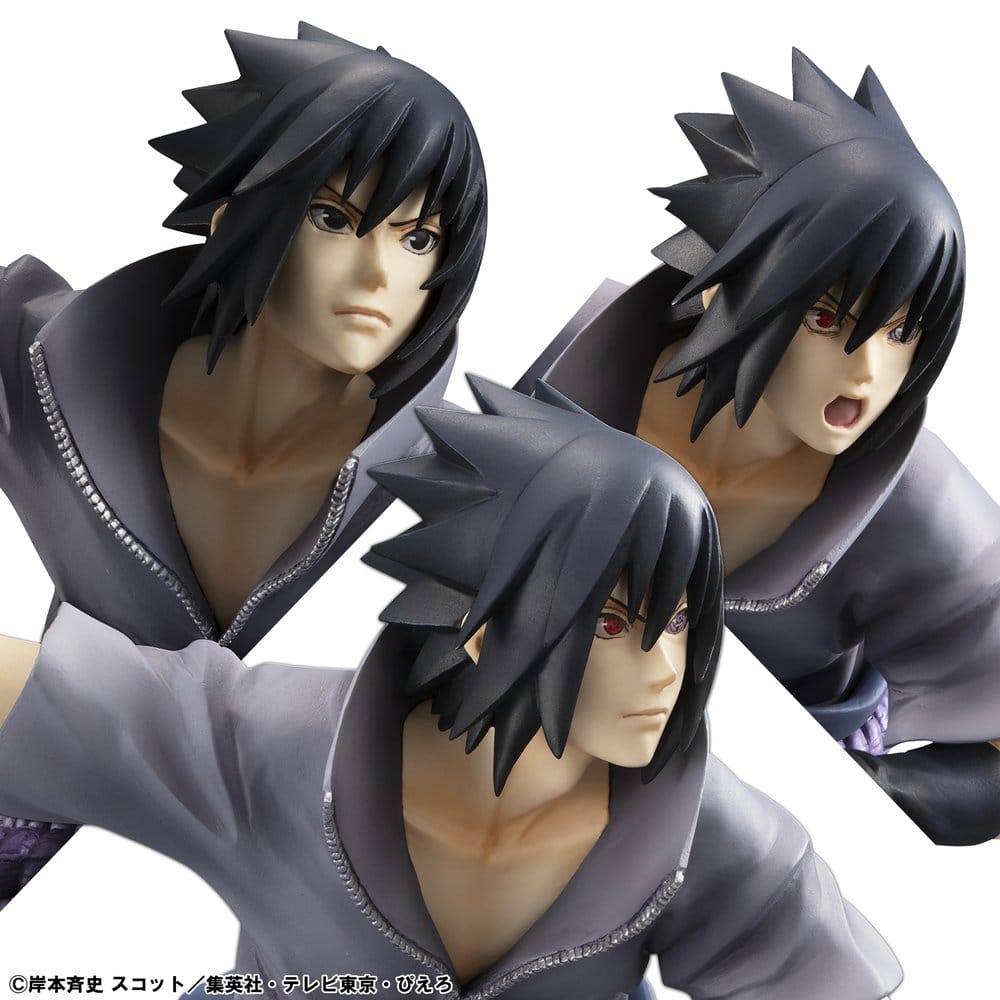 Naruto Shippuden G.E.M. Series PVC-figur Sasuke Uchiha Great Ninja War Ver. 23 cm (Repeat)