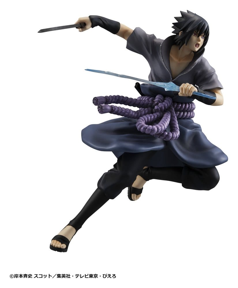Naruto Shippuden G.E.M. Series PVC-figur Sasuke Uchiha Great Ninja War Ver. 23 cm (Repeat)