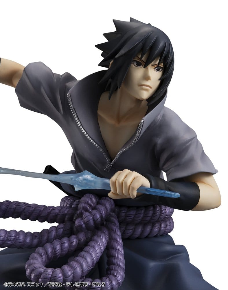 Naruto Shippuden G.E.M. Series PVC-figur Sasuke Uchiha Great Ninja War Ver. 23 cm (Repeat)