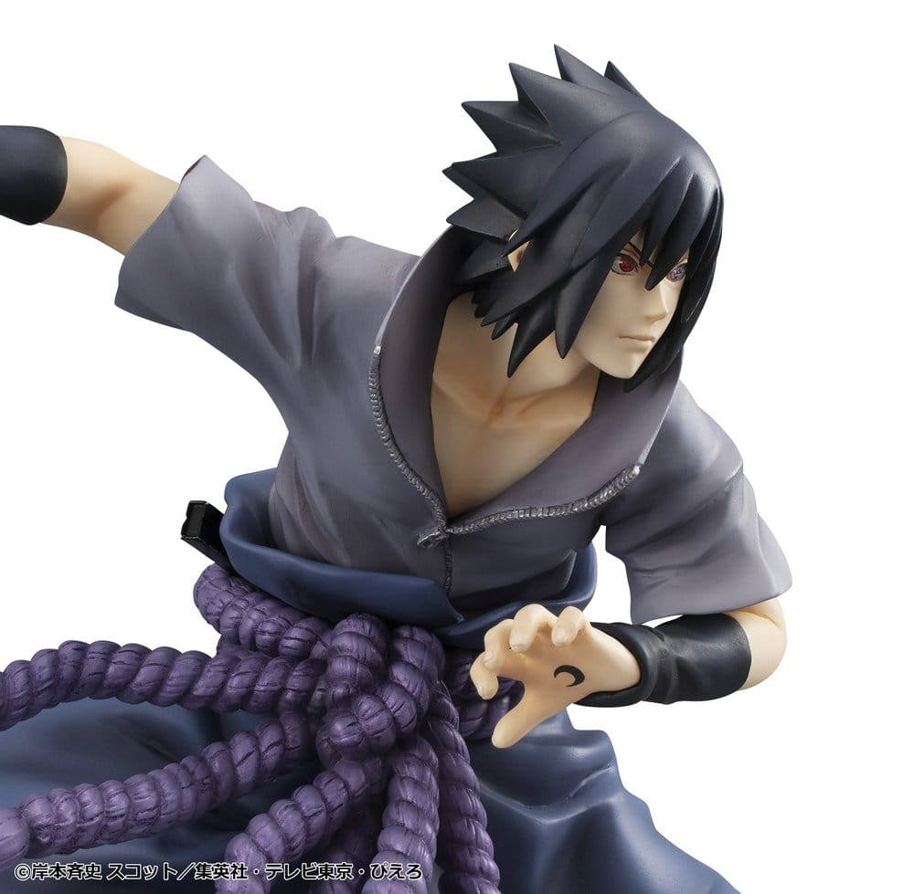 Naruto Shippuden G.E.M. Series PVC-figur Sasuke Uchiha Great Ninja War Ver. 23 cm (Repeat)