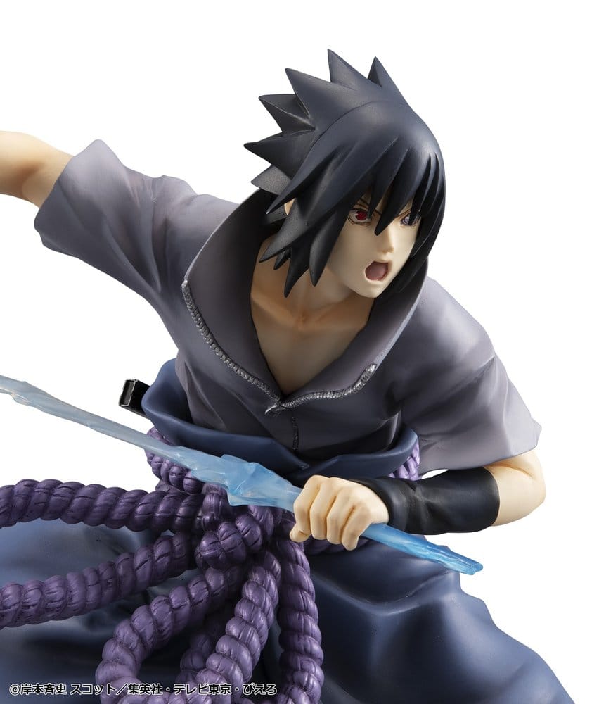 Naruto Shippuden G.E.M. Series PVC-figur Sasuke Uchiha Great Ninja War Ver. 23 cm (Repeat)