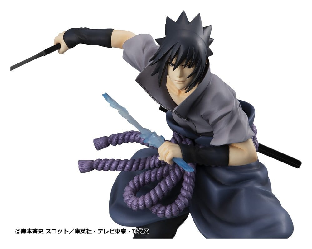 Naruto Shippuden G.E.M. Series PVC-figur Sasuke Uchiha Great Ninja War Ver. 23 cm (Repeat)