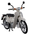 Honda Kaitanics Plastic Model Kit Super Cub 110 Classical White