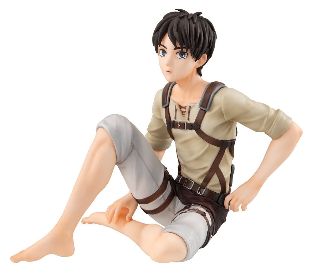 Attack on Titan G.E.M. Series PVC-figur Eren Yeager Palm Size 10 cm