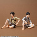 Attack on Titan G.E.M. Series PVC-figurer 2-pack Eren Yeager & Squad Captain Levi Palm Size