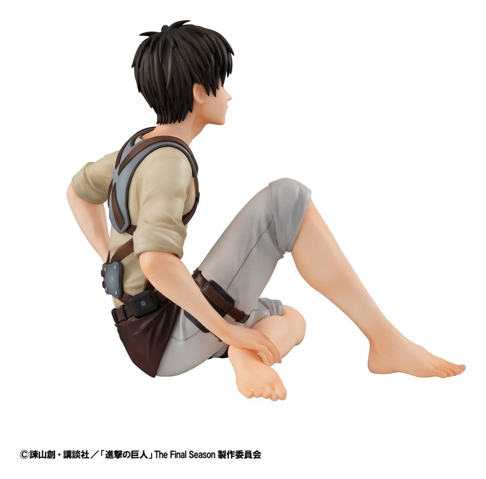 Attack on Titan G.E.M. Series PVC-figurer 2-pack Eren Yeager & Squad Captain Levi Palm Size