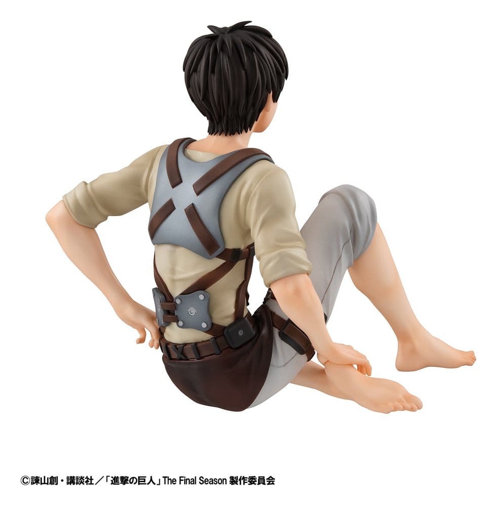 Attack on Titan G.E.M. Series PVC-figurer 2-pack Eren Yeager & Squad Captain Levi Palm Size