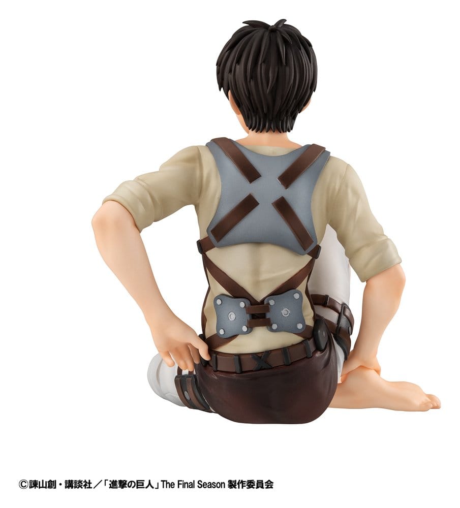 Attack on Titan G.E.M. Series PVC-figurer 2-pack Eren Yeager & Squad Captain Levi Palm Size
