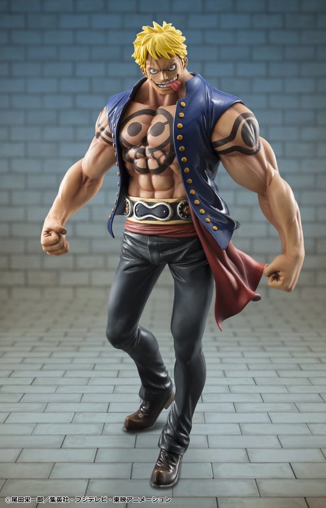 One Piece Portrait.Of.Pirates "Sailing Again" PVC-figur Bellamy the Hyena 25 cm (Limited Repeat)