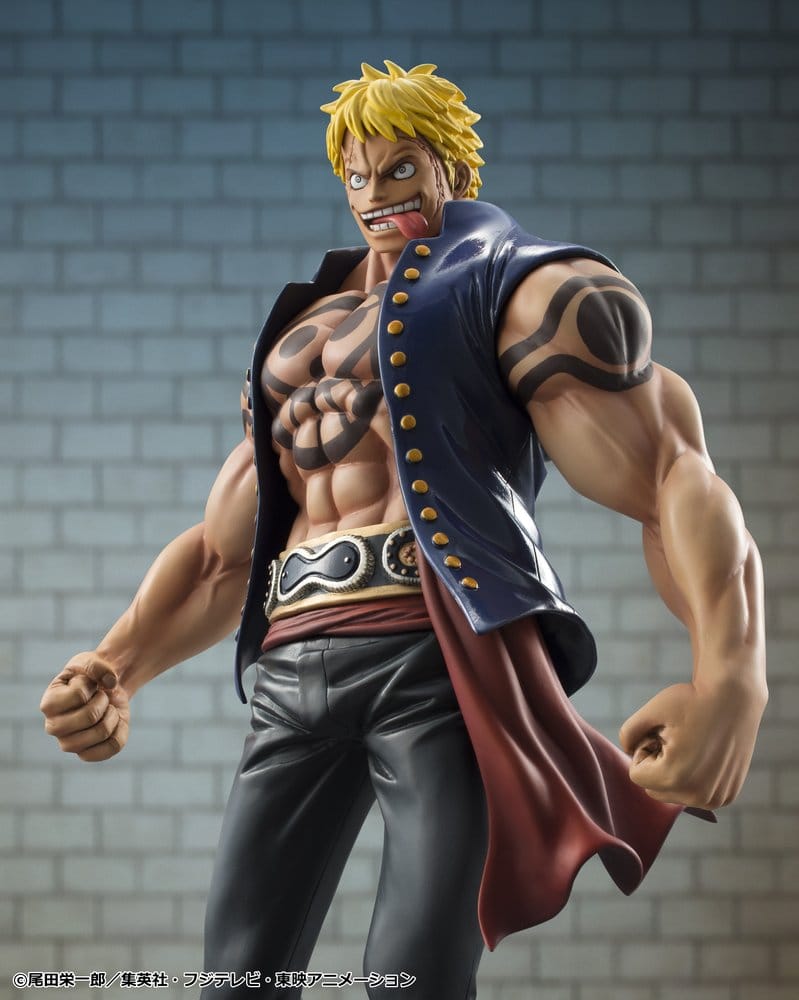 One Piece Portrait.Of.Pirates "Sailing Again" PVC-figur Bellamy the Hyena 25 cm (Limited Repeat)