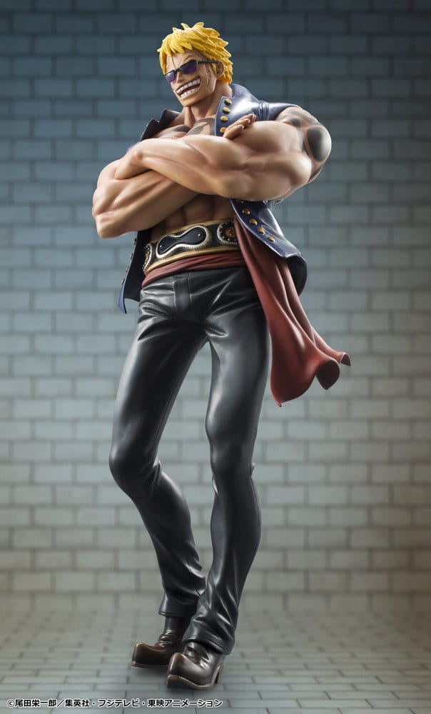 One Piece Portrait.Of.Pirates "Sailing Again" PVC-figur Bellamy the Hyena 25 cm (Limited Repeat)