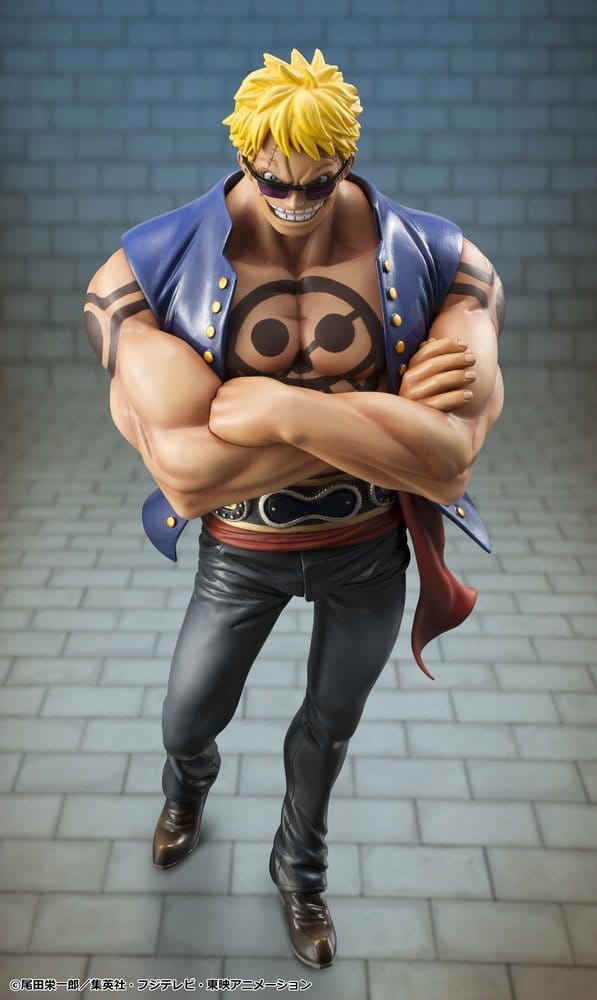 One Piece Portrait.Of.Pirates "Sailing Again" PVC-figur Bellamy the Hyena 25 cm (Limited Repeat)
